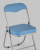 Стул складной ДЖОН металлик, голубой фото Стул складной ДЖОН металлик, голубой. Фото №8