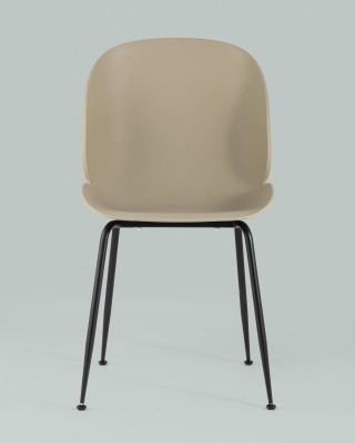 Стул Beetle пластик бежевый фото Стул Beetle пластик бежевый. Фото №5