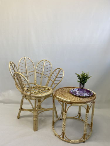 Кресло "Цветочек" (ивовая лоза). Фото №7