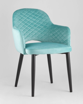 Стул Венера диамант велюр мятный. Фото