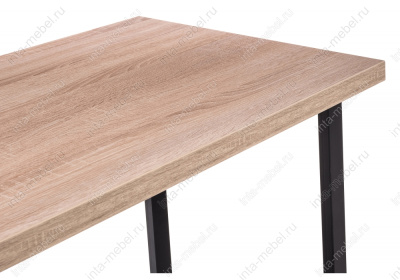 Стол Лофт сонома / черный матовый фото Стол Лофт сонома / черный матовый. Фото №3