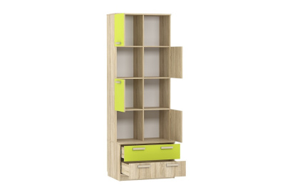 Акварель НМ 013.10 М Шкаф комбинированный Лайм/Дуб сонома, Дуб Сонома фото Акварель НМ 013.10 М Шкаф комбинированный Лайм/Дуб сонома, Дуб Сонома. Фото №2