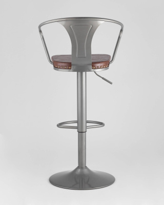 Стул барный TOLIX ARMS SOFT серебристый фото Стул барный TOLIX ARMS SOFT серебристый. Фото №5