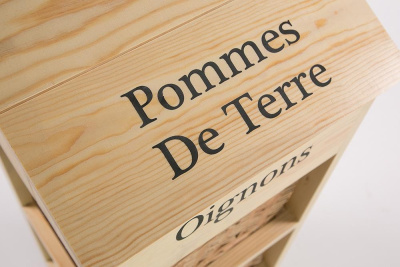 Тумба Legumes PE-09 с 3-мя корзинами и ящиком. Фото №4