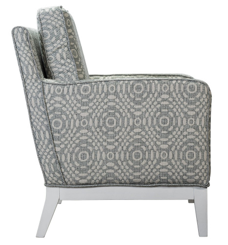 Модуль мягкий со спинкой  Secret De Maison SICILIA (mod. 10097) cotton Kilim, 80х80х43см, серый. Фото №3