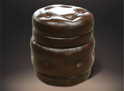 Пуф круглый Благо Б 5.0-1. Фото