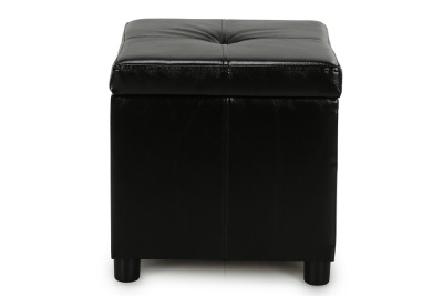 Квин пуф 410*410 College Black. Фото