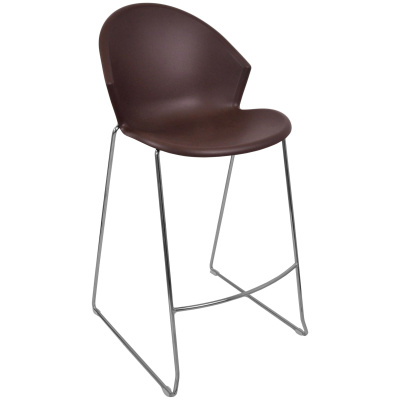 Стул Smile-4 барный хром. Фото №3