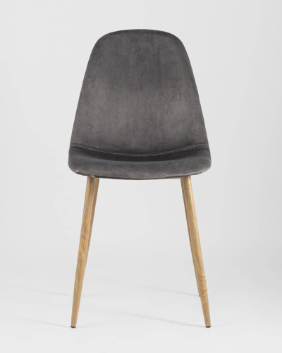 Стул Валенсия велюр серый. Фото №4