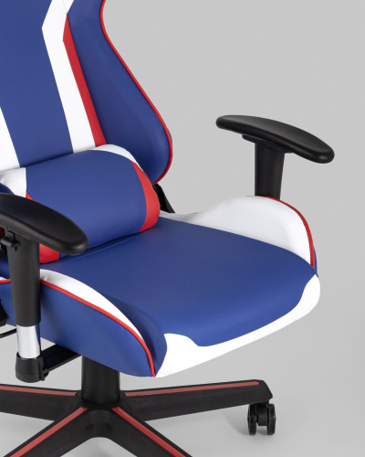 Кресло игровое TopChairs Cherokee синее. Фото №9