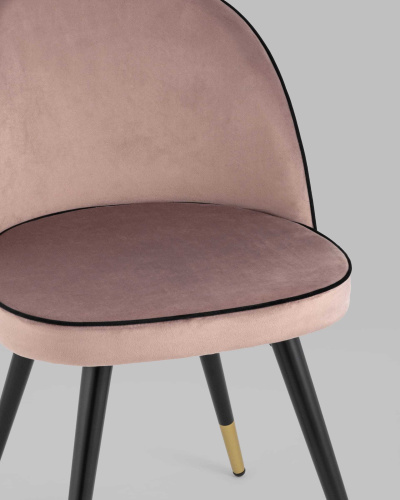 Стул Gabi LUX велюр розовый. Фото №9