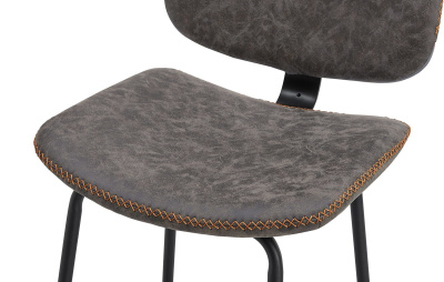 Стул полубарный CQ-5397 серый 2089 фото Стул полубарный CQ-5397 серый 2089. Фото №2