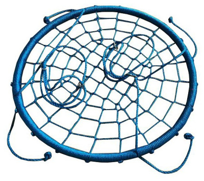 Качели детские Гнездо 60, голубой. Фото