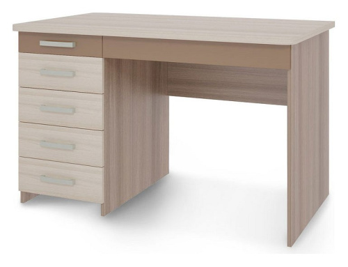 Манхэттен Стол компьютерный 1200 Ясень шимо т. /Ясень шимо с. /Капучино. Фото №1