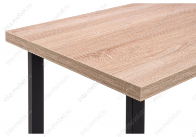 Стол Лофт сонома / черный матовый фото Стол Лофт сонома / черный матовый. Фото №4