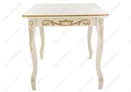 Стол деревянный Мауро патина золото. Фото №5