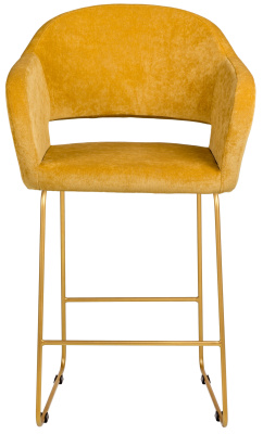 Кресло полубар Oscar Жёлт/ЛинкЗолот фото Кресло полубар Oscar Жёлт/ЛинкЗолот. Фото №5