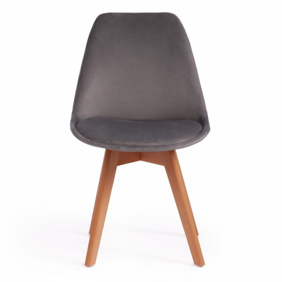 Стул Secret De Maison TULIP SOFT (mod. 74) вельвет/дерево , 54 х 47 х 83 см , светло-серый (HLR19)/натуральный (поставляется по 4 шт) фото Стул Secret De Maison TULIP SOFT (mod. 74) вельвет/дерево , 54 х 47 х 83 см , светло-серый (HLR19)/натуральный (поставляется по 4 шт). Фото №2