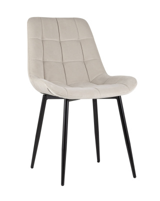 Стул Флекс велюр бежевый фото Стул Флекс велюр бежевый. Фото №2