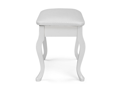 Банкетка Лусте белый / кожзам белый пунто. Фото №3