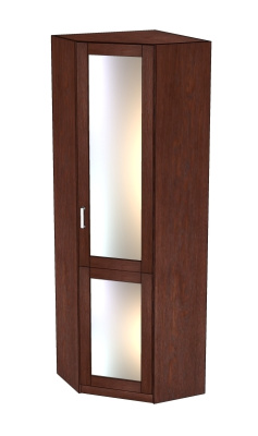 Шкаф угловой Карина 0738/З (с зеркалом) фото Шкаф угловой Карина 0738/З (с зеркалом). Фото №2