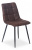 Стул  CHILLY (mod. 7094) металл,ткань наппа, 46 х 54 х 89 х 50 см, темно-коричневый/черный (Поставляется только по 4 шт). Фото №1
