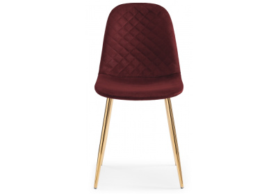 Стул Dabl wine red / gold фото Стул Dabl wine red / gold. Фото №2