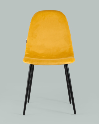 Стул Норман велюр оранжевый фото Стул Норман велюр оранжевый. Фото №5