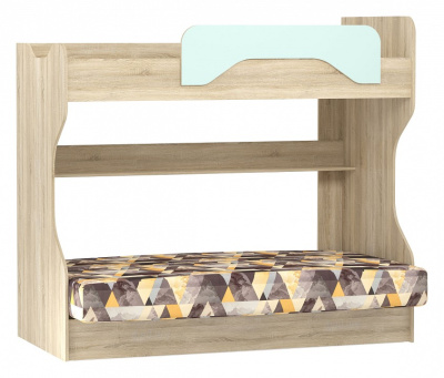 Кровать двухъярусная Акварель НМ 037.43 М2. Фото