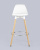 Стул барный Мартин белый. Фото №5