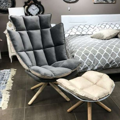 Банкетка DC-1565A(F) бежевый HE510-01B фото Банкетка DC-1565A(F) бежевый HE510-01B. Фото №5