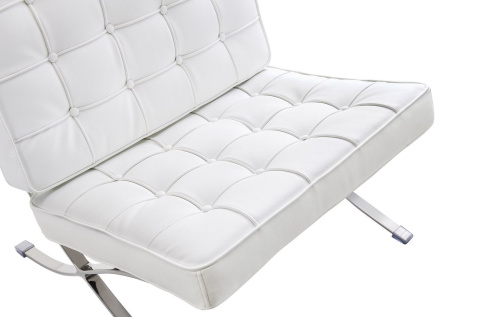 Кресло Barcelona белое. Фото №11