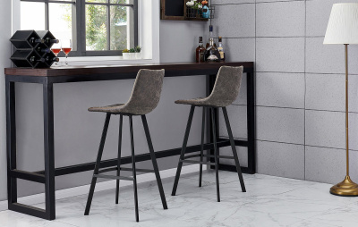 Стул барный CQ-8307A-6 серый 2089 фото Стул барный CQ-8307A-6 серый 2089. Фото №5