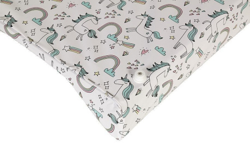 Доска пеленальная Polini Kids Единорог Радуга,. Фото №6