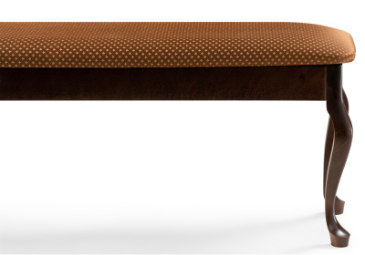 Банкетка Хиль венге / ткань коронка. Фото