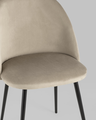 Стул Фолио велюр бежевый фото Стул Фолио велюр бежевый. Фото №9