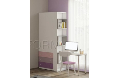 Стол приставной к стеллажу Силуэт. Фото №4