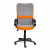 Компьютерное кресло СН757 ткань, серый/оранжевый, С27/С23. Фото №2