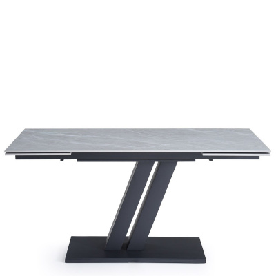 Стол DT9115CL (160-240) серая керамика/черный. Фото №2