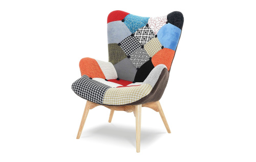 Кресло Contour DС-917(P) patchwork-лоскутный микс. Фото №5