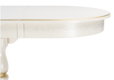 Стол деревянный Сайрус слоновая кость / золото фото Стол деревянный Сайрус слоновая кость / золото. Фото №5