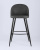 Стул барный Лион темно-серая экокожа. Фото №5