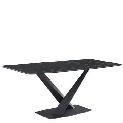 Стол DT-2017 черная керамика MR32 (180) фото Стол DT-2017 черная керамика MR32 (180). Фото №3