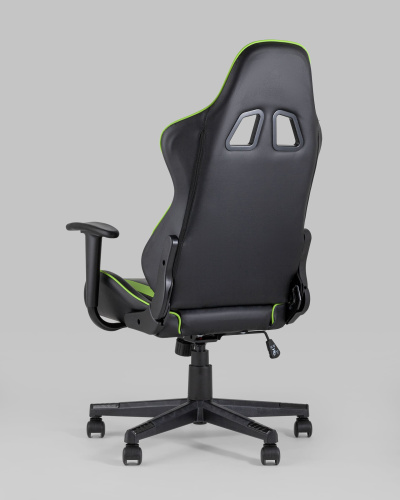 Кресло игровое TopChairs Impala зеленое. Фото №7