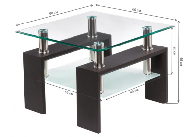 Журнальный стол ST-052 wenge фото Журнальный стол ST-052 wenge. Фото №2