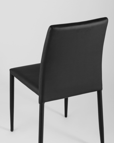 Стул ABNER экокожа черный. Фото №8