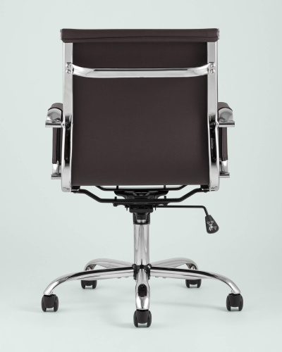 Кресло офисное TopChairs City S коричневое. Фото №6