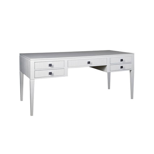 (3.2.2) Стол письменный "Фокстрот" 005E (дуб белый). Фото №1