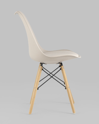 Стул Eames Soft бежевый. Фото