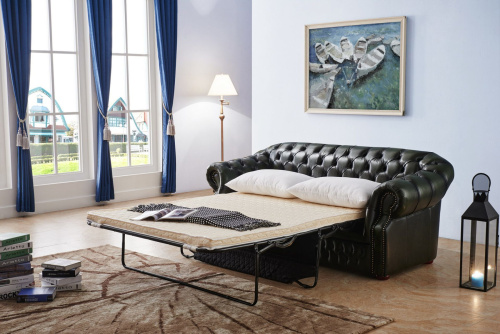 Диван-кровать B-128 (3-х местный) зеленый. Фото №6